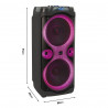Speakers Ibiza COLUMBA KARAOKE Black