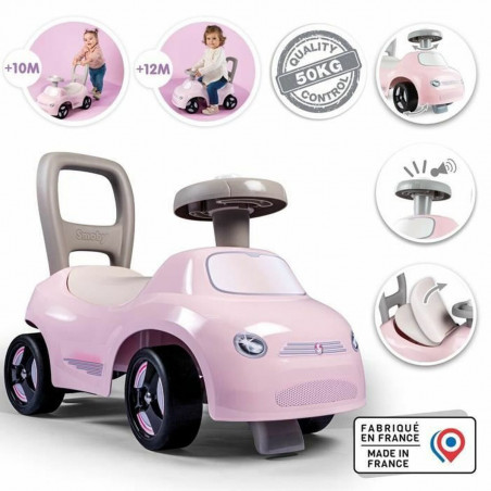 Ride-on toy Smoby Black Pink 2-in-1