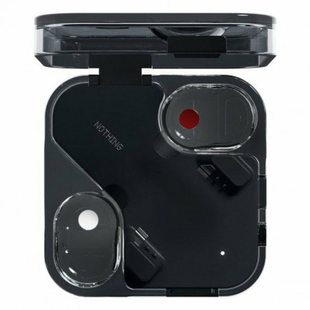 Casques avec Microphone Nothing A10600061 Noir Transparent