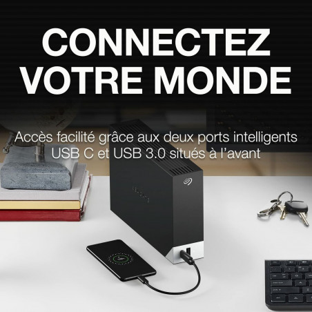 Disque Dur Externe Seagate STLC20000400 Noir 20 TB