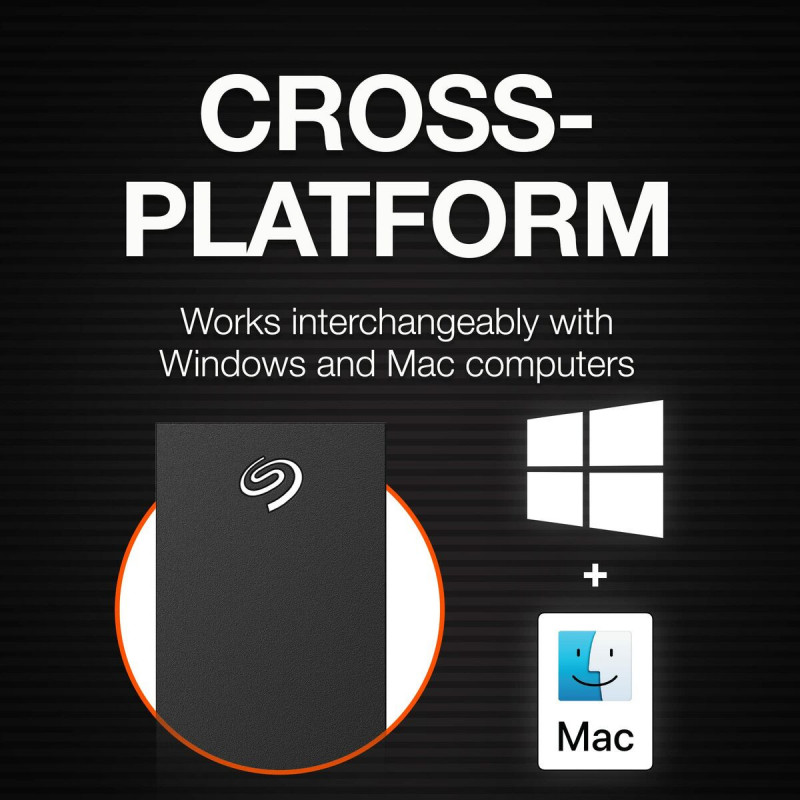 Disco Duro Externo Seagate STLC20000400 Negro 20 TB