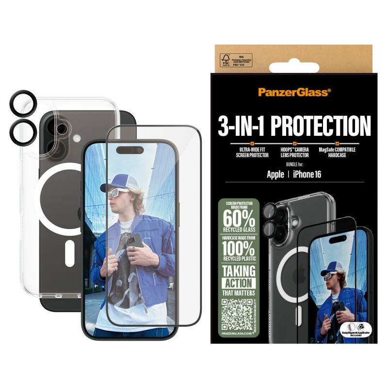 Protettore Schermo per Cellulare PanzerGlass iPhone 16