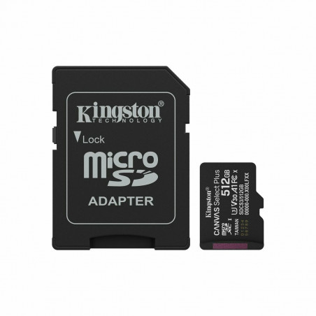Scheda Di Memoria Micro SD con Adattatore Kingston SDCS3/512GB