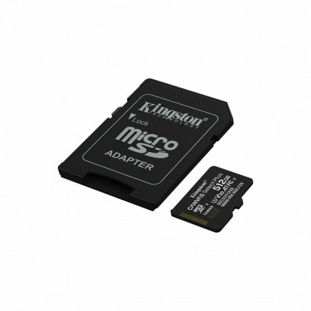 Scheda Di Memoria Micro SD con Adattatore Kingston SDCS3/512GB