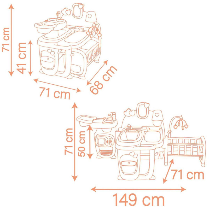 Accessori per Casa delle Bambole Smoby