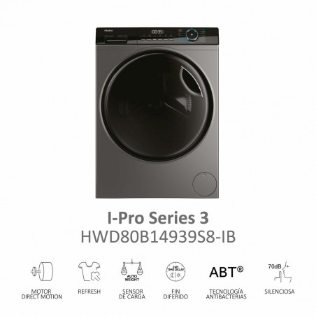 Sac de Lavage Haier HWD80B14939S8 Anthracite