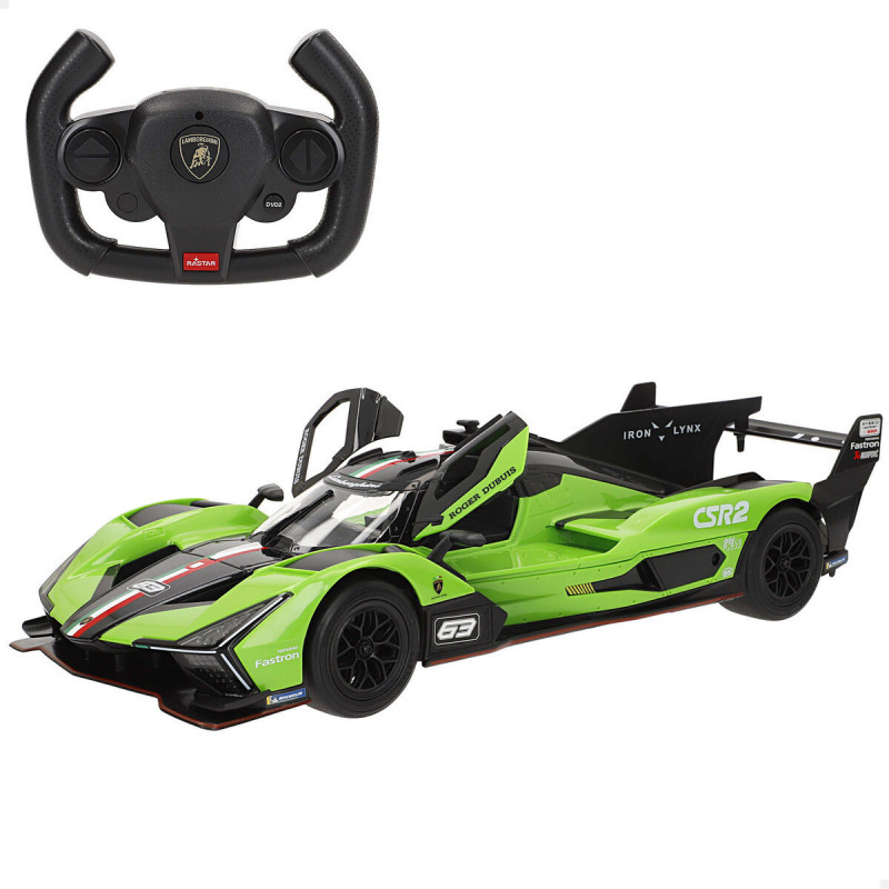 Remote-Controlled Car Lamborghini 35 X 9 X 14 CM (2 Units)