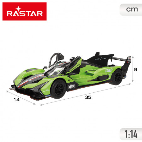 Coche Radio Control Lamborghini 35 X 9 X 14 CM (2 Unidades)