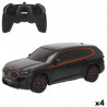Coche Radio Control BMW 20 x 7 x 8 cm (4 Unidades)