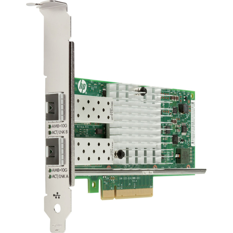 Network Card HP Adaptador de doble puerto NIC Intel X550 10GBASE-T