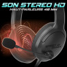 Auriculares com microfone Spirit of Gamer Pro H4 Preto