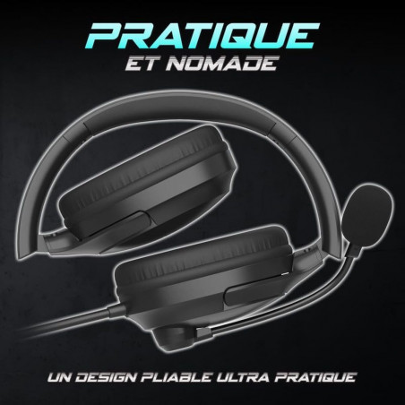 Auriculares com microfone Spirit of Gamer Pro H4 Preto