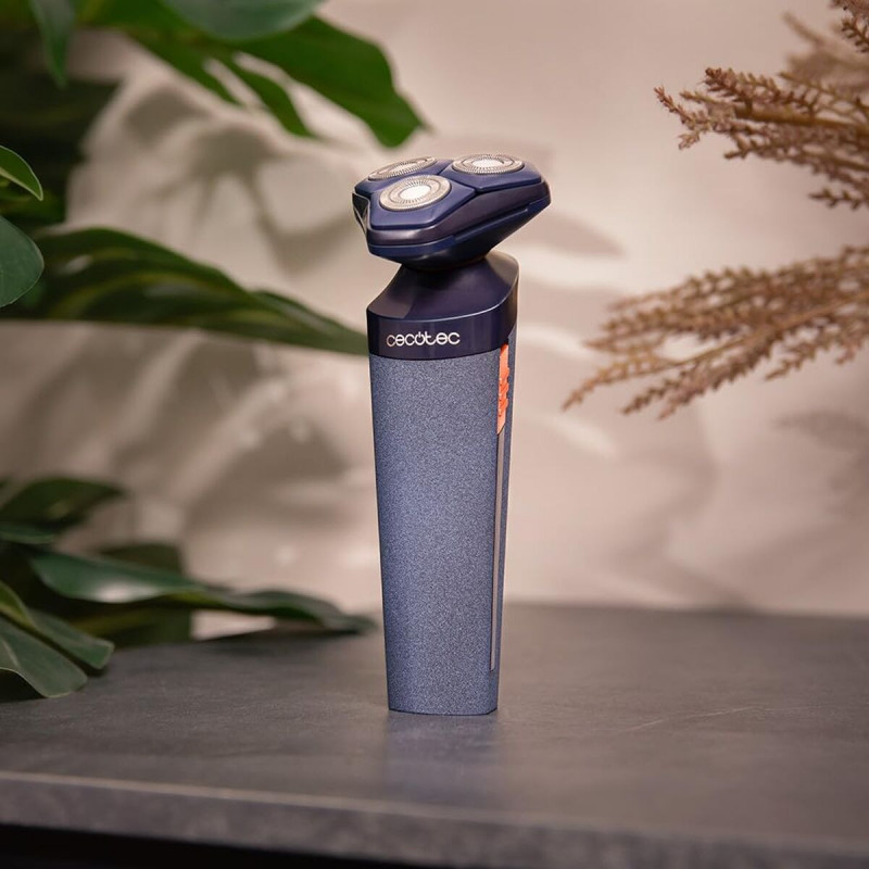 Rasoir Électrique Rotatif Cecotec PrecisionCare Elit IPX6 70min Inox Noir