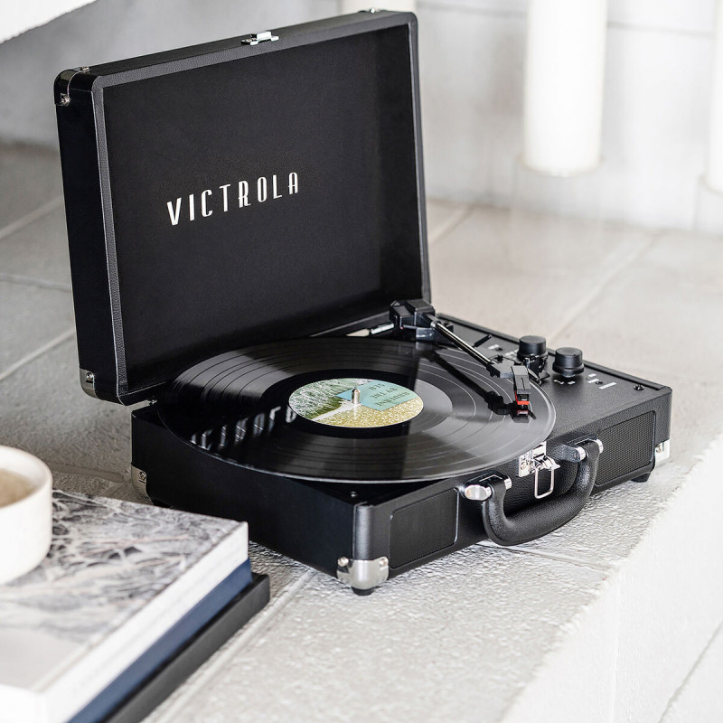 Record Player Victrola Journey Black