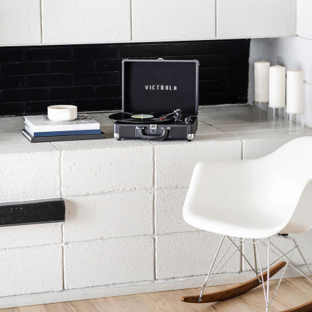Record Player Victrola Journey Black