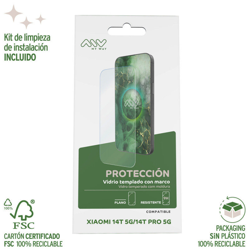 Film Protecteur pour Téléphone Portable Myway Xiaomi 14T 5G/14T Pro 5G