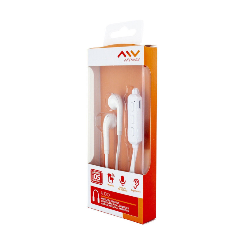 Auriculares Bluetooth com microfone Myway