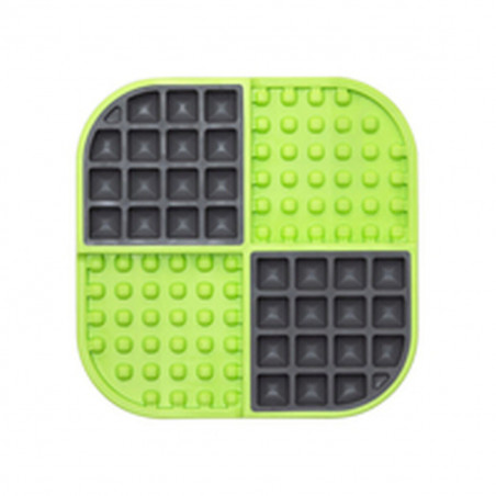 Comedouro para Cão Lickimat Slomo Verde Polipropileno TPR