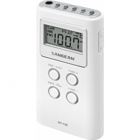 Radio Sangean DT120W BLANCO Bianco