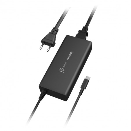 Caricabatterie USB da Parete j5create JUP17140-EN Nero