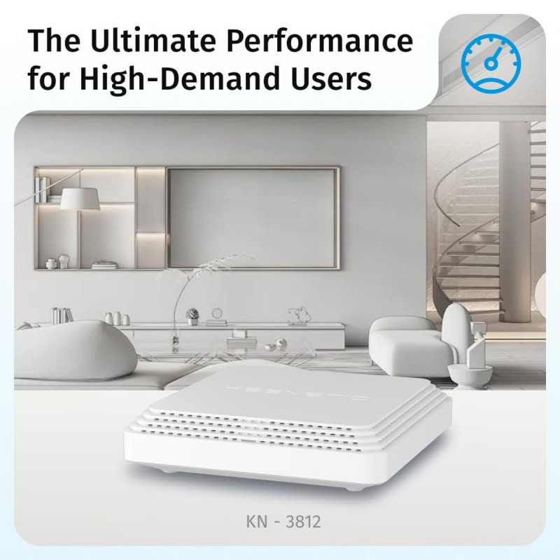 Router Keenetic KN-3812-01-EU White Wi-Fi USB RJ45 Ethernet LAN USB 3.2