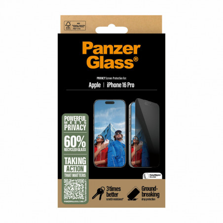 Bildschirmschutz fürs Handy PanzerGlass iPhone 16 Pro