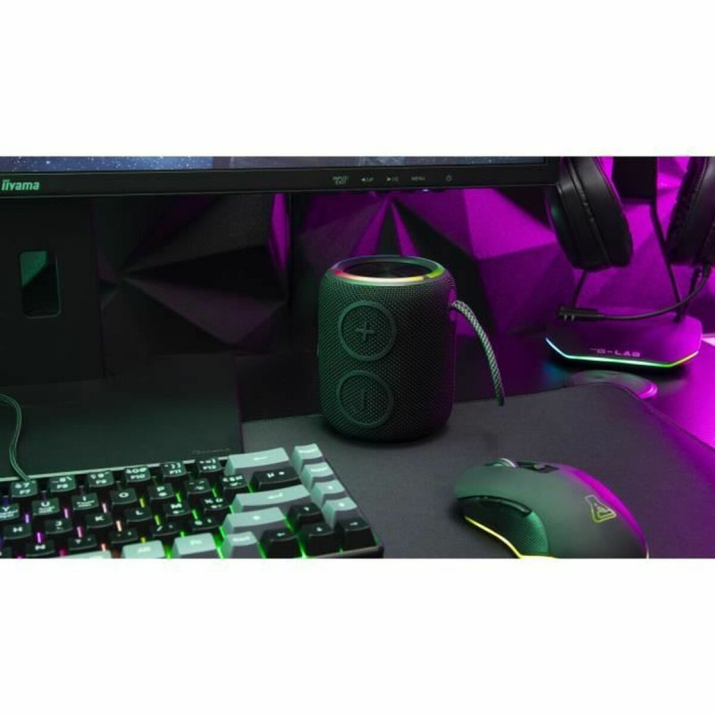 Altifalante Bluetooth Portátil The G-Lab Preto