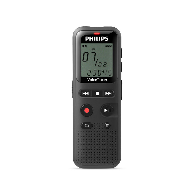 Enrégisteur Philips VoiceTracer Noir