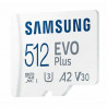 Cartão de Memória Micro SD com Adaptador Samsung EVO Plus 2023 512 GB