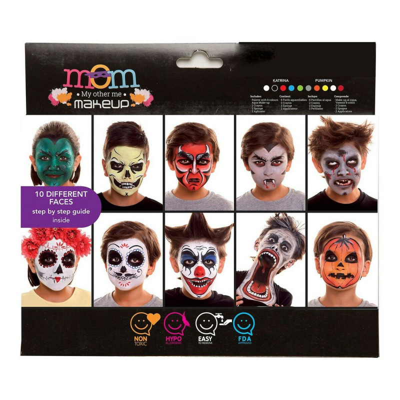 Conjunto de Maquilhagem My Other Me Deluxe Infantil Halloween (20 x 23 x 2 cm)