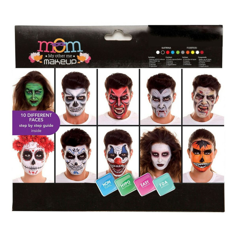 Set de Maquillaje My Other Me Deluxe Adultos Halloween (20 x 23 x 2 cm)