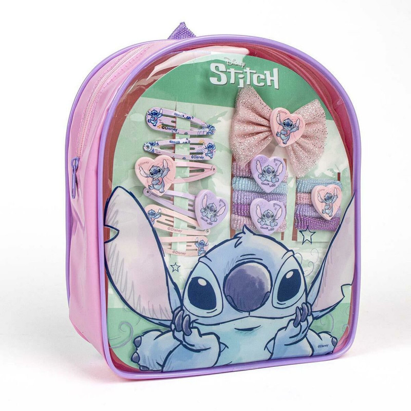Kinderrucksack mit Haarschmuck Stitch Bunt
