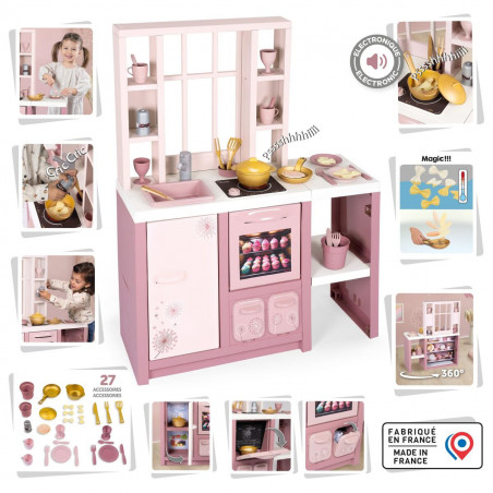 Jogo de Plasticina Smoby Cor de Rosa