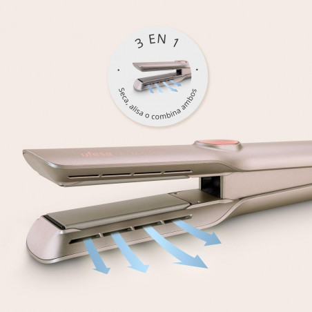Plancha de Pelo UFESA AIR DUO STYLE Negro 1200 W