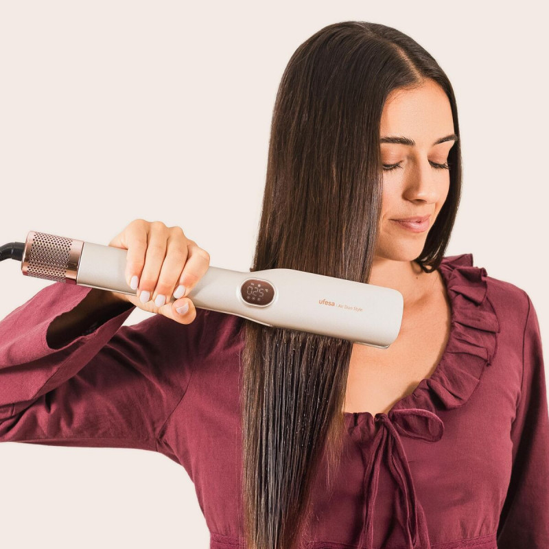 Ferro de Cabelo UFESA AIR DUO STYLE Preto 1200 W