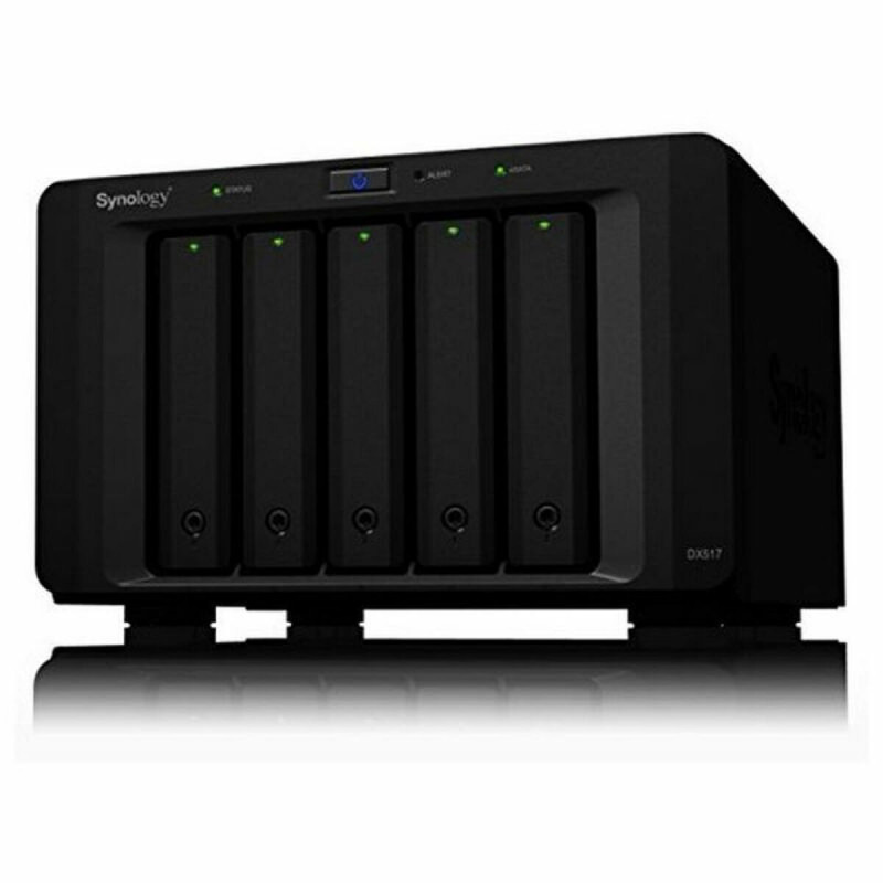 NAS-Netzwerk-Speicher Synology DX517 Schwarz