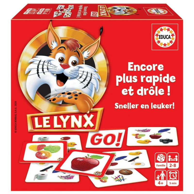 Juego de Mesa Educa 18716 Le Lynx Go!