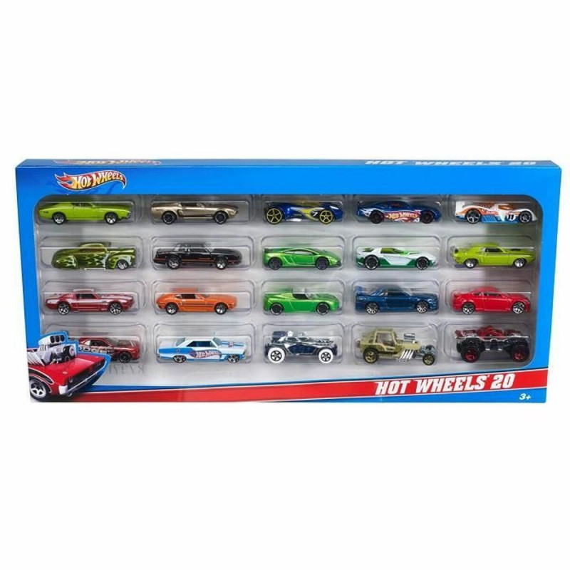 Jeu de Véhicules Hot Wheels H7045 20 Unités