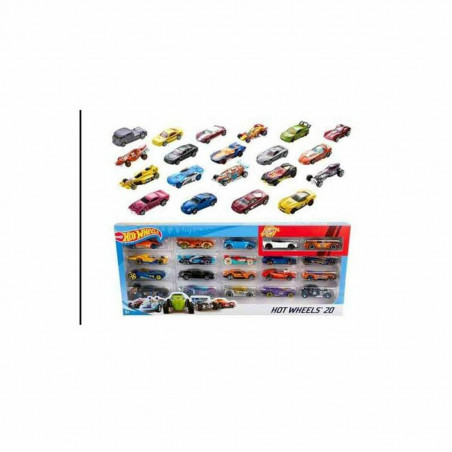 Playset de Veículos Hot Wheels H7045 20 Unidades