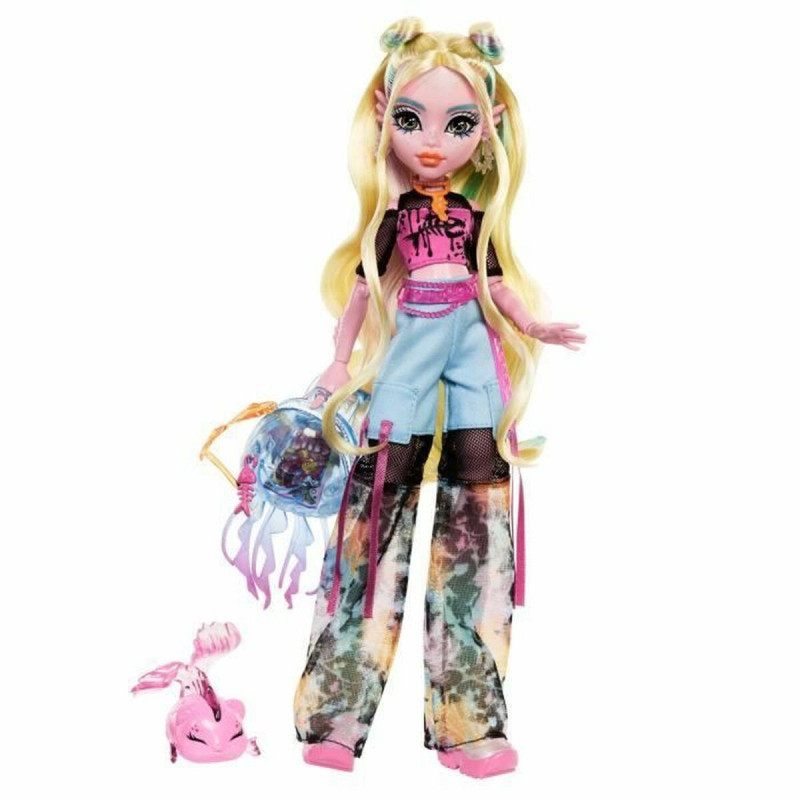 Babypuppe mit Zubehör Monster High Lagoona Blue