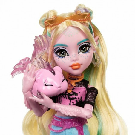 Babypuppe mit Zubehör Monster High Lagoona Blue
