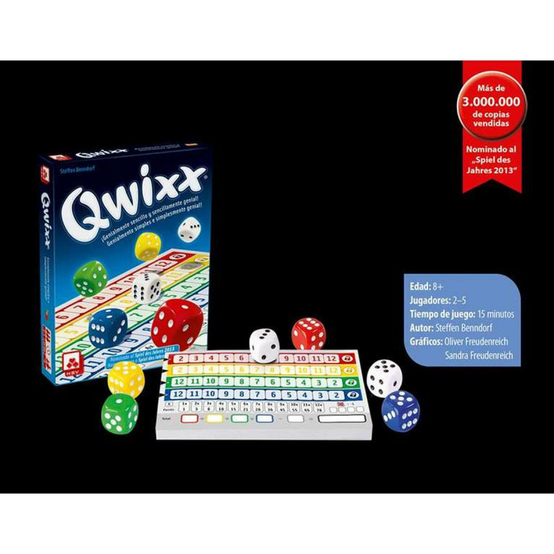 Educational Game Fournier Qwixx