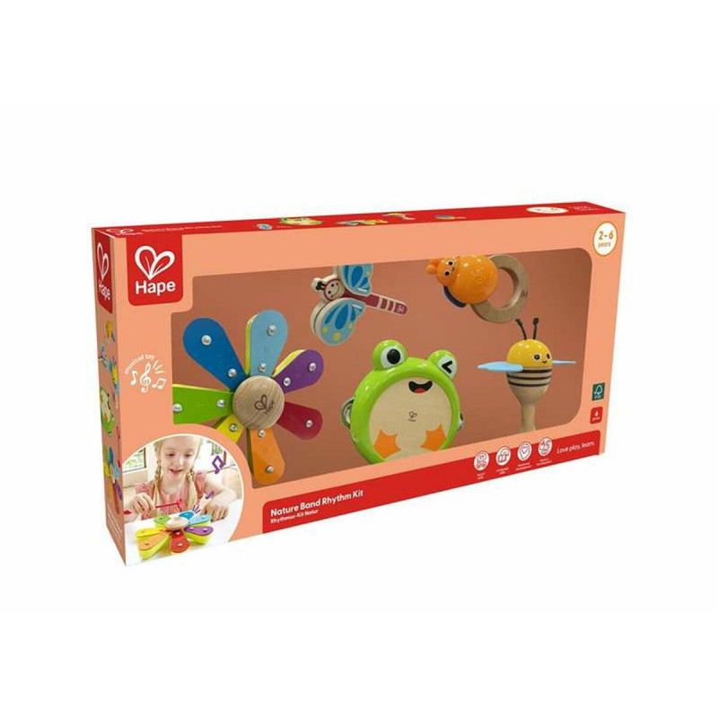 Musikinstrumente-Kinder-Set Toybags Holz