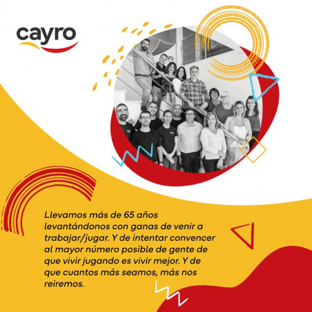 Tabuleiro de Jogo dos Cavalinhos e da Glória Cayro 40 x 40 cm