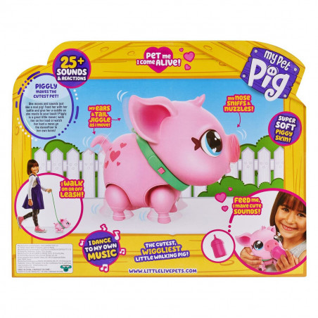 Interactive Pet Moose Pig 30 cm