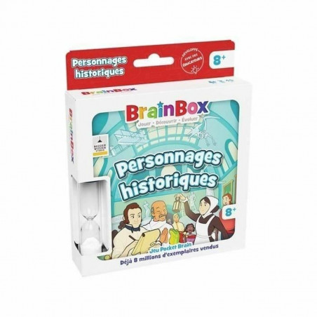 Jogo Educativo Brainbox personnages historiques