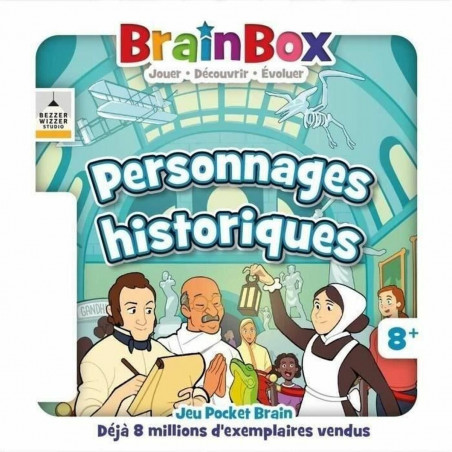 Gioco Educativo Brainbox personnages historiques