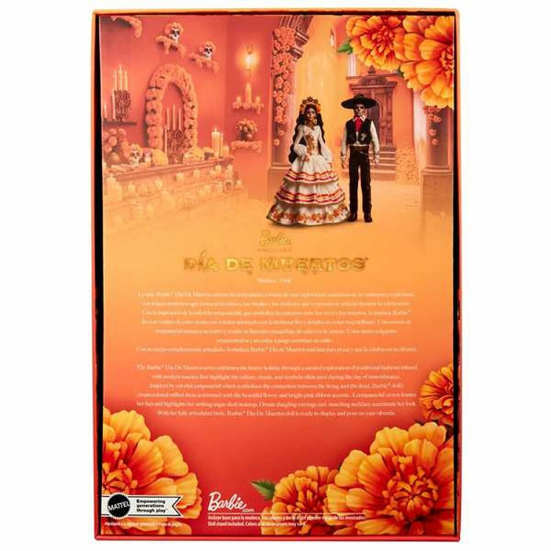 Muñeca Barbie Día de los muertos