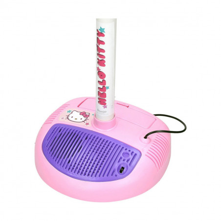 Guitarra Infantil Hello Kitty Microfone