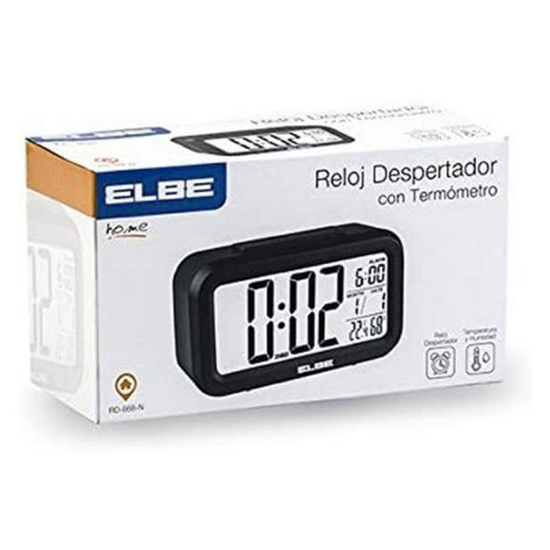 Radio-réveil ELBE RD668N 4,4" Noir